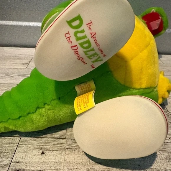 Dudley the Dragon Plush Dinosaur Toy - Picture 2 of 6
